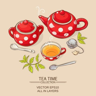 茶杯茶具简约清新茶壶茶杯设计